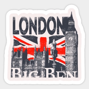 London Souvenir Sticker